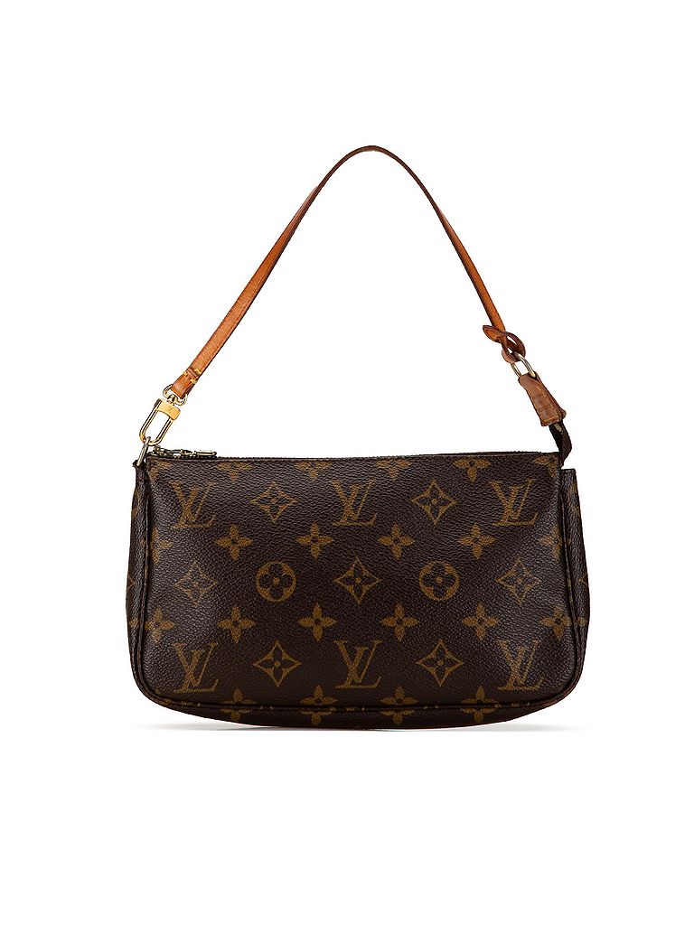 Louis Vuitton 100% Coated Canvas Brown Monogram Pochette Accessoires One size - photo 1