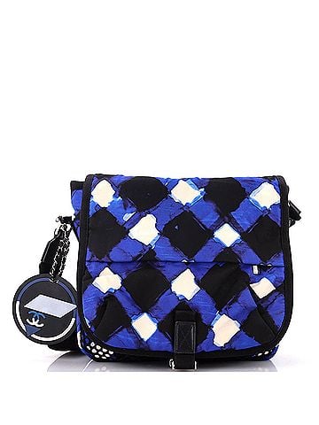 Chanel Airlines Mesh Messenger Printed Nylon (view 1)