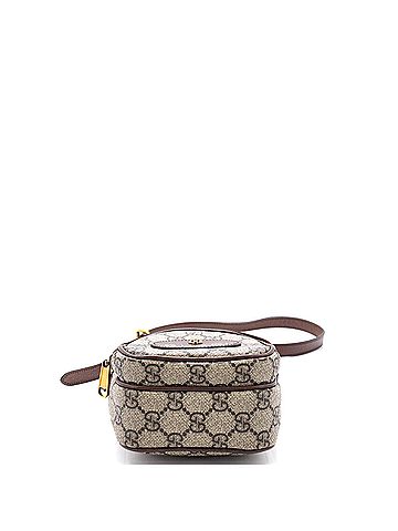 Gucci Neo Vintage Top Handle Crossbody Bag GG Coated Canvas Mini (view 2)
