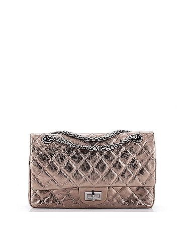 Chanel Reissue 2.55 Flap Bag Quilted Metallic Aged Calfskin 225 (view 1)