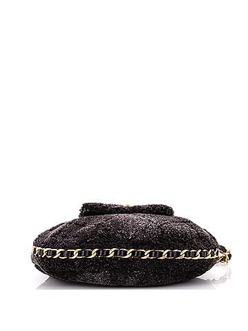 Chanel CC Flap Chain Around Hobo Quilted Shearling (view 2)