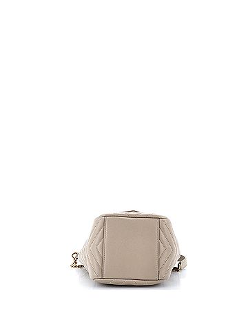 Saint Laurent Joe Bucket Bag Matelasse Chevron Leather Mini (view 2)