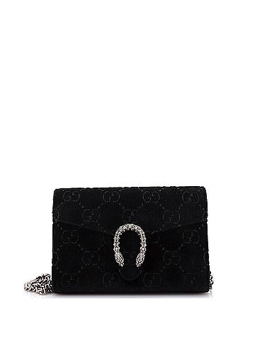 Gucci Dionysus Chain Wallet GG Velvet Small (view 1)