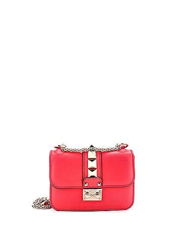 Valentino Garavani Glam Lock Shoulder Bag Leather Mini (view 1)