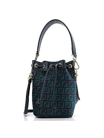 Fendi Mon Tresor Bucket Bag Zucca Tapestry Mini (view 1)