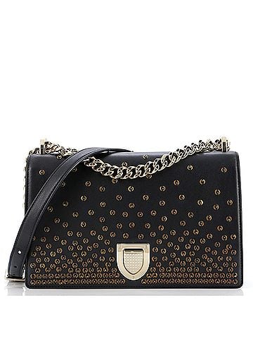 Christian Dior Diorama Flap Bag Sequin Embellished Lambskin Medium (view 1)