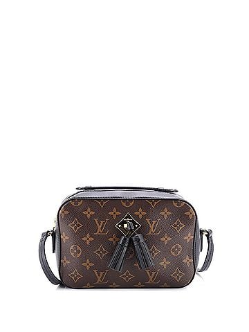Louis Vuitton Saintonge Handbag Monogram Canvas with Leather (view 1)