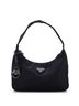Prada 100% Nylon Black Re-Edition 2000 Hobo Tessuto Mini One size - photo 1