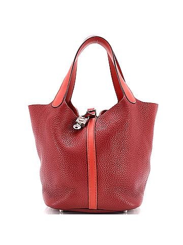 Hermès Bicolor Picotin Lock Bag Clemence with Swift MM (view 1)