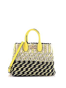 Salvatore Ferragamo Studio Satchel Woven Cord Small (view 1)