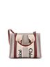 Chloé Tan Brown Woody Convertible Tote Canvas with Leather Small One size - photo 1