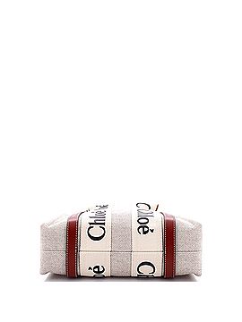 Chloé Woody Convertible Tote Canvas with Leather Small (view 2)