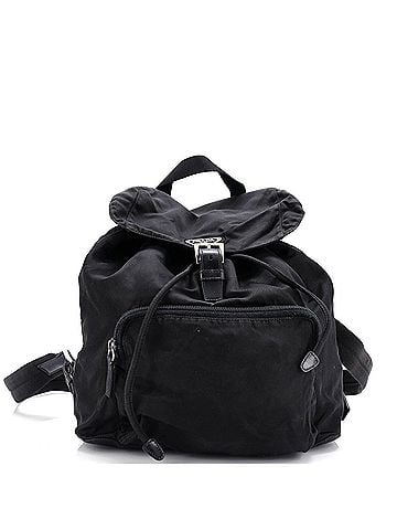 Prada Front Pocket Backpack Tessuto Medium (view 1)