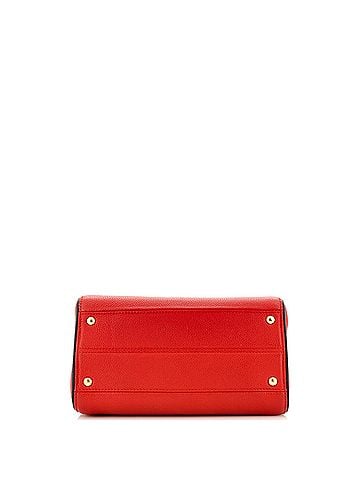 Louis Vuitton Double V Handbag Calfskin with Monogram Canvas (view 2)