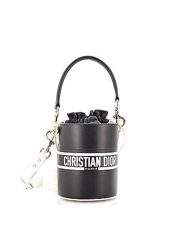 Christian Dior Vibe Drawstring Bucket Bag Leather Small (view 1)