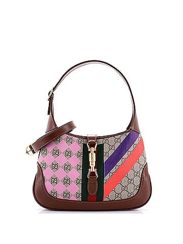 Gucci Jackie 1961 Hobo Printed GG Coated Canvas Small (view 1)