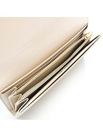 Céline Large Flap Wallet Beige Pony-Style Calfskin Wallet (view 2)