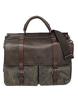 Dolce & Gabbana Basic Brown Canvas Handbag (view 1)