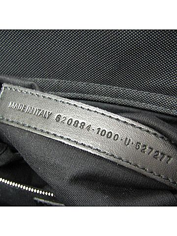 Balenciaga Trade Black Canvas Shoulder Bag (view 2)