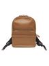 Coach 100% Leather Solid Brown Brown Leather Backpack Bag One size - photo 1