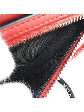 Valentino Garavani Vltn Red Leather Wallet (view 2)