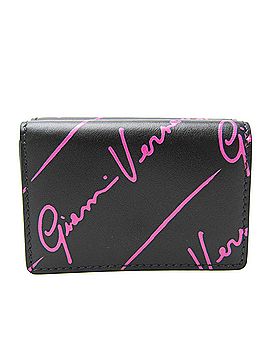 Versace Black Leather Wallet (view 1)