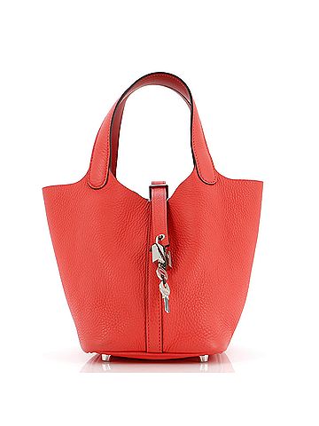 Hermès Eclat Picotin Lock Bag Clemence with Swift PM (view 1)