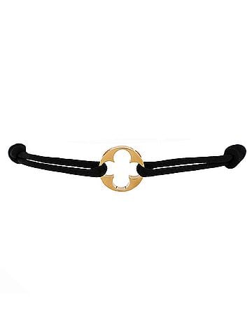 Louis Vuitton Empreinte Bracelet Silk Cord with 18K Yellow Gold (view 1)