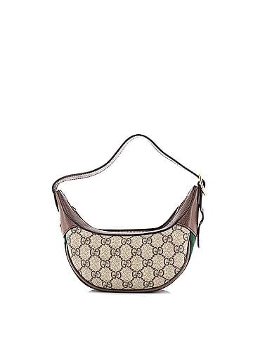 Gucci Ophidia Zip Hobo GG Coated Canvas Mini (view 1)