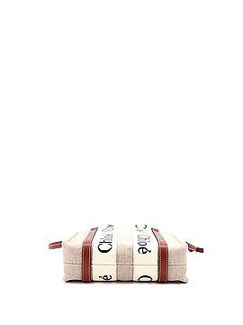 Chloé Woody Convertible Tote Canvas with Leather Small (view 2)