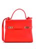 Delvaux 100% Leather Red Orange Tempete Top Handle Bag Leather MM One size - photo 1
