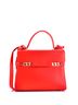 Delvaux 100% Leather Red Orange Tempete Top Handle Bag Leather MM One size - photo 3