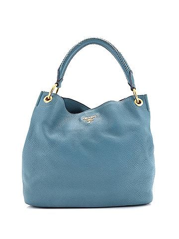 Prada Rolled Hobo Vitello Daino Large (view 1)