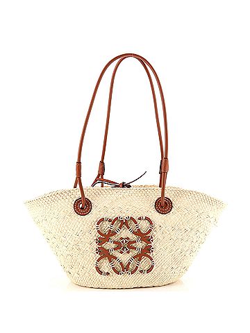 Loewe Anagram Basket Tote Raffia Small (view 1)