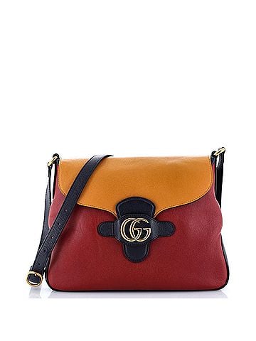 Gucci Dahlia Messenger Bag Leather Medium (view 1)