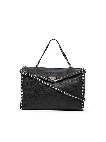 Valentino Rockstud Top Handle Satchel (view 1)