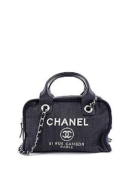 Chanel Deauville Bowling Bag Denim Small (view 1)
