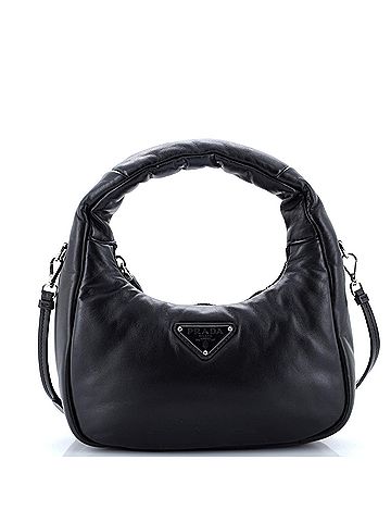 Prada Padded Hobo Leather Mini (view 1)