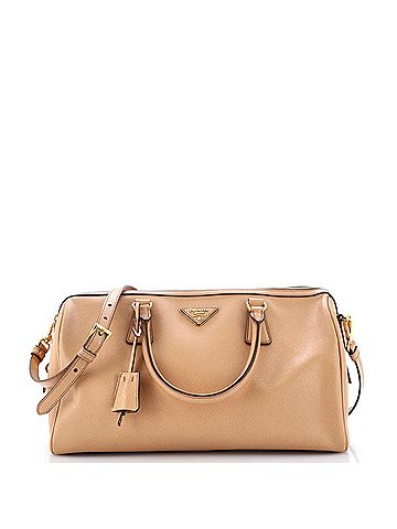 Prada Lux Convertible Boston Bag Saffiano Leather Medium (view 1)