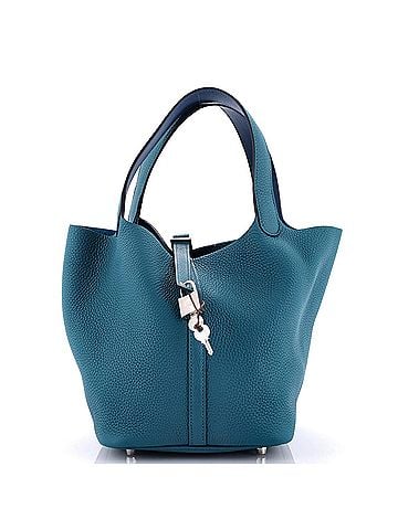 Hermès Eclat Picotin Lock Bag Clemence MM (view 1)