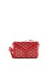 Goyard 100% Coatead Canvas Red Minaudiere Bag Coated Canvas One size - photo 1