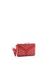 Goyard 100% Coatead Canvas Red Minaudiere Bag Coated Canvas One size - photo 3