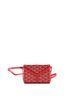 Goyard 100% Coatead Canvas Red Minaudiere Bag Coated Canvas One size - photo 4