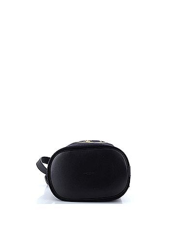 Saint Laurent Rive Gauche Drawstring Bucket Bag Embroidered Wool (view 2)