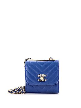 Chanel Trendy CC Clutch with Chain Chevron Lambskin Small (view 1)