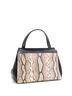 Céline 100% Leather Black Tan Edge Bag Python and Leather Medium One size - photo 3