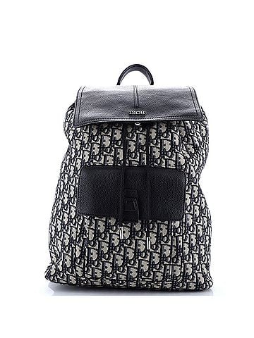 Christian Dior Motion Backpack Oblique Nylon with Leather Medium (view 1)