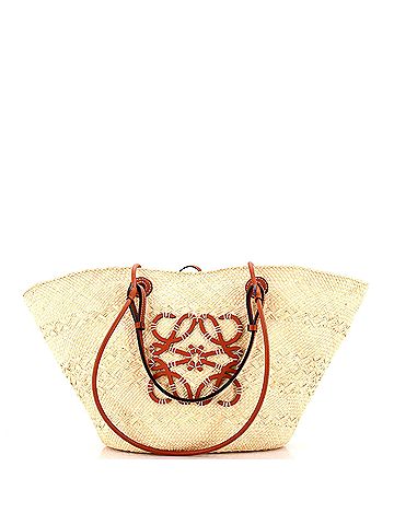 Loewe Anagram Basket Tote Raffia Small (view 1)