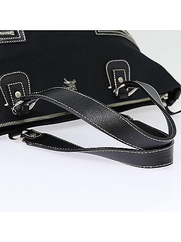 Burberry Blue Label Black Canvas Tote Bag (view 2)