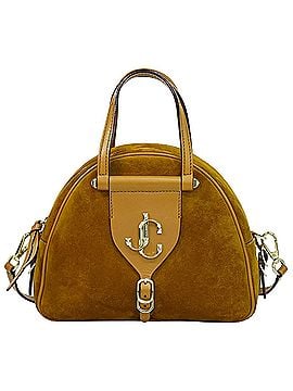 Jimmy Choo Brown Suede Handbag (view 1)